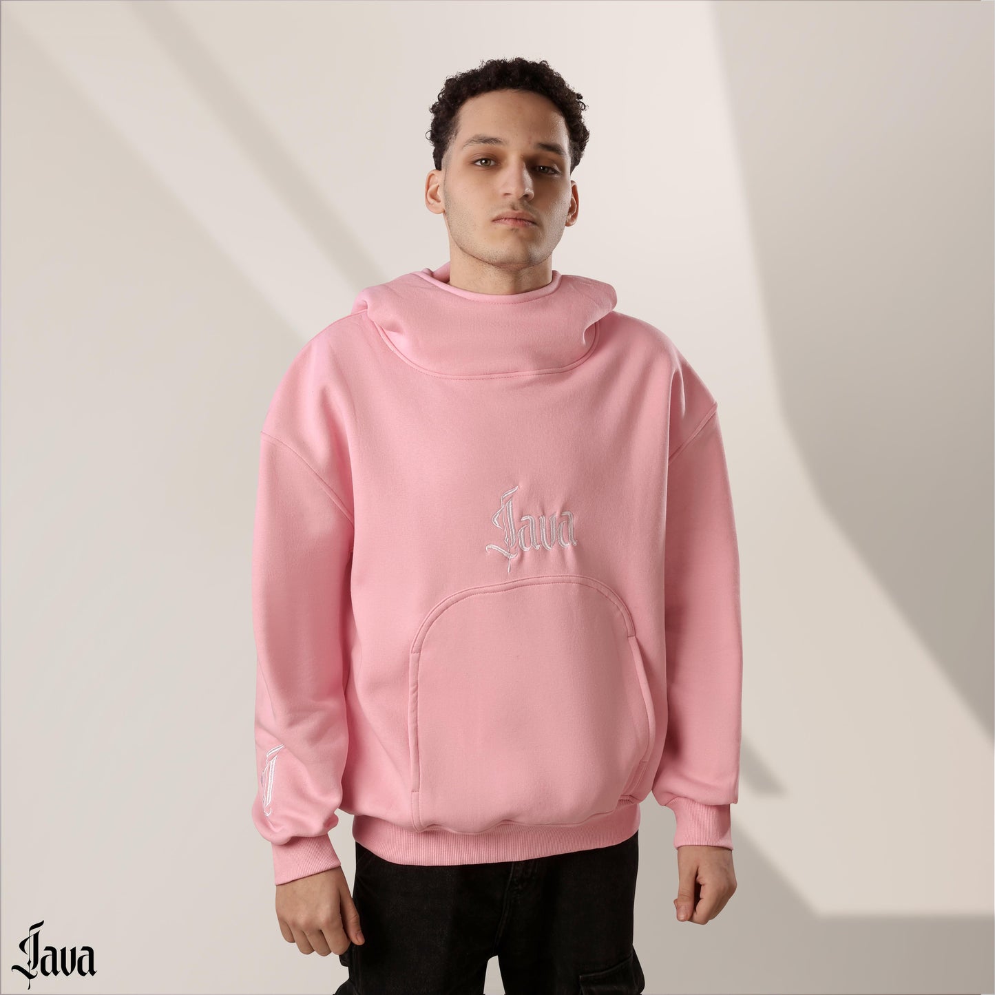 "JAVA" PINK HOODIE