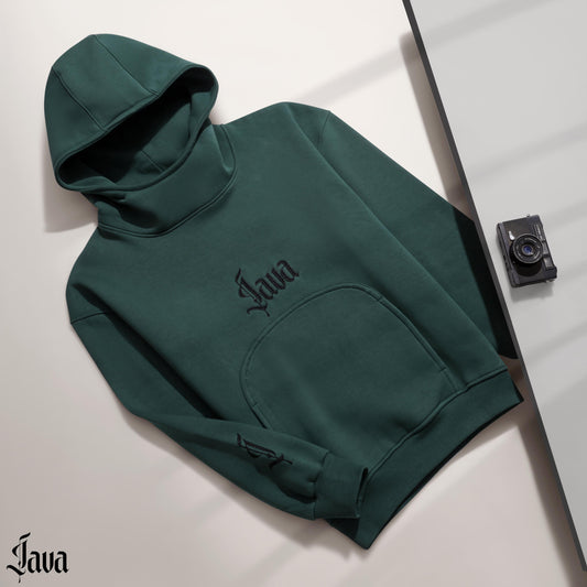 "JAVA" OLIVE HOODIE