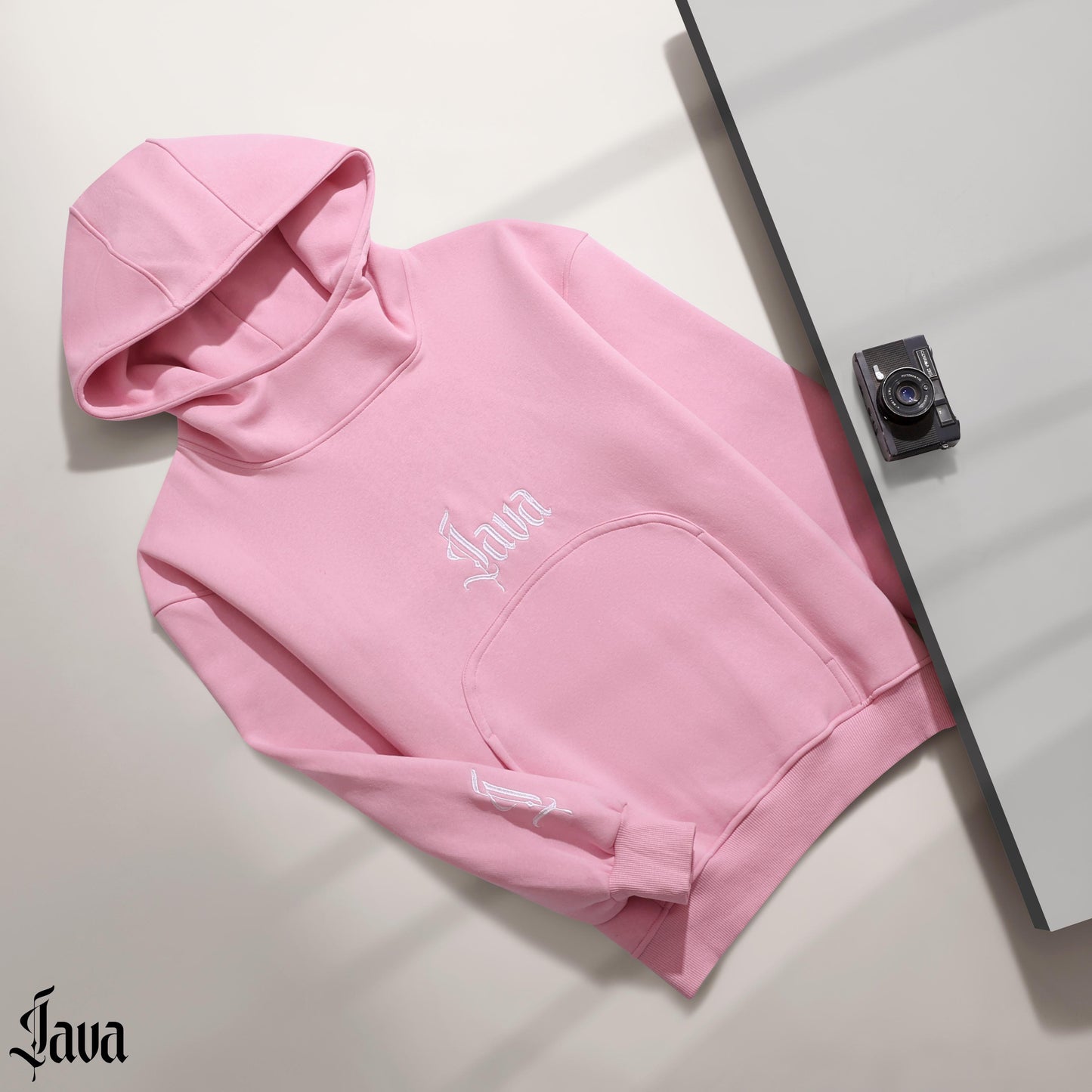 "JAVA" PINK HOODIE